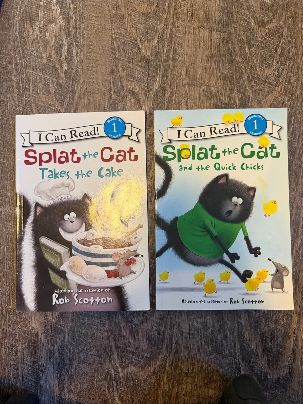 Splat the Cat Early Reader Book Lot - level 1